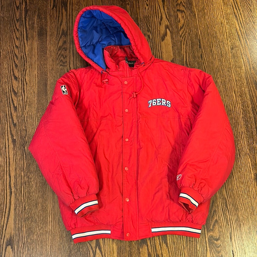 Vintage Philadelphia 76ers Reebok Jacket
